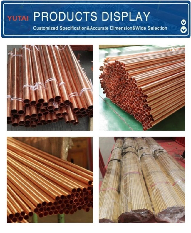 C10200 C12000 C12200 Copper Pipe Excellent Corrosion Resistance