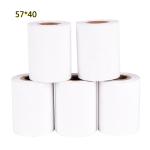 Self Adhesive Mitsubishi Thermal Receipt Paper Roll 40mm Diameter