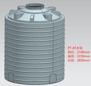 China Eight Thousand Liters Roto Mould Water Tank 8T Forging wholesale