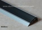 Exterior Metal Aluminum Stair Nosing , Laminate Stair Nose Trim Right Angle Type