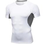 Outdoor Gym Slim Fit Mens Sport Tee Shirts Quick Drying Short Sleeve
