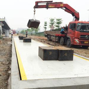 China 80 Tons Computerized Weighbridge Industrial Truck Scales wholesale