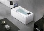 Drainer Bathroom Jacuzzi Tub 1950x1300x780mm Freestanding Hot Tub