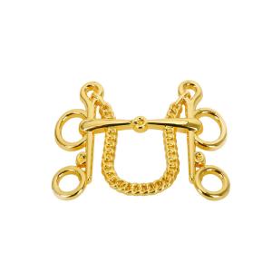 China Fashion Gold Metal Lock Accessories Handbag Lock Decoration Part wholesale