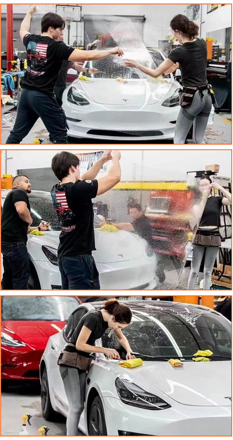 Liquid State Protective Tpu Sunroof PPF Safe Driving Anti- Scratch For Car Glass TPU Windshield Protection Films