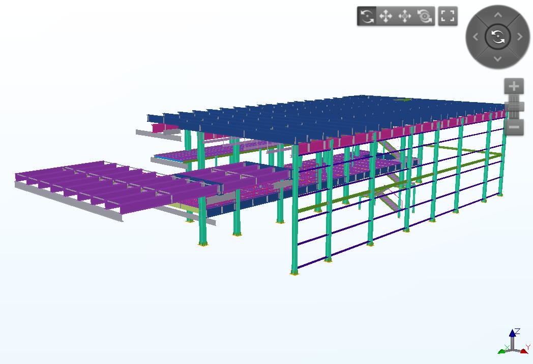 Rigid Portal Frame Prefabricated Steel Structural Building One Stop Solution