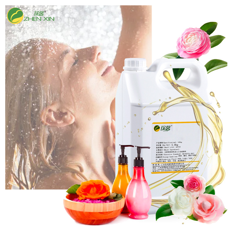 Camellia Concentrated Perfume Oils Fragrance Distributor For Shampoo Body Wash