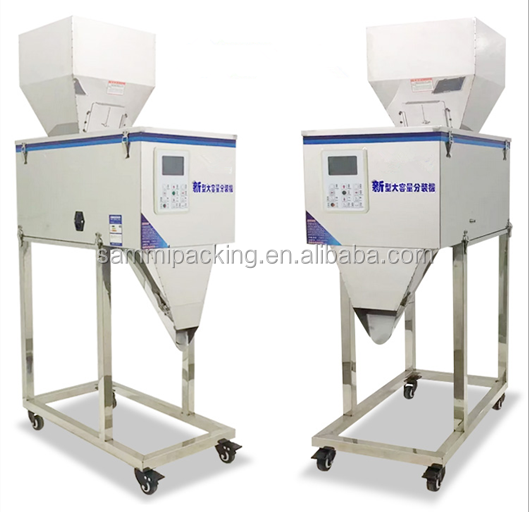 Automatic grain weighing filling machine,weigh filler, vibratory filler 100g-999g