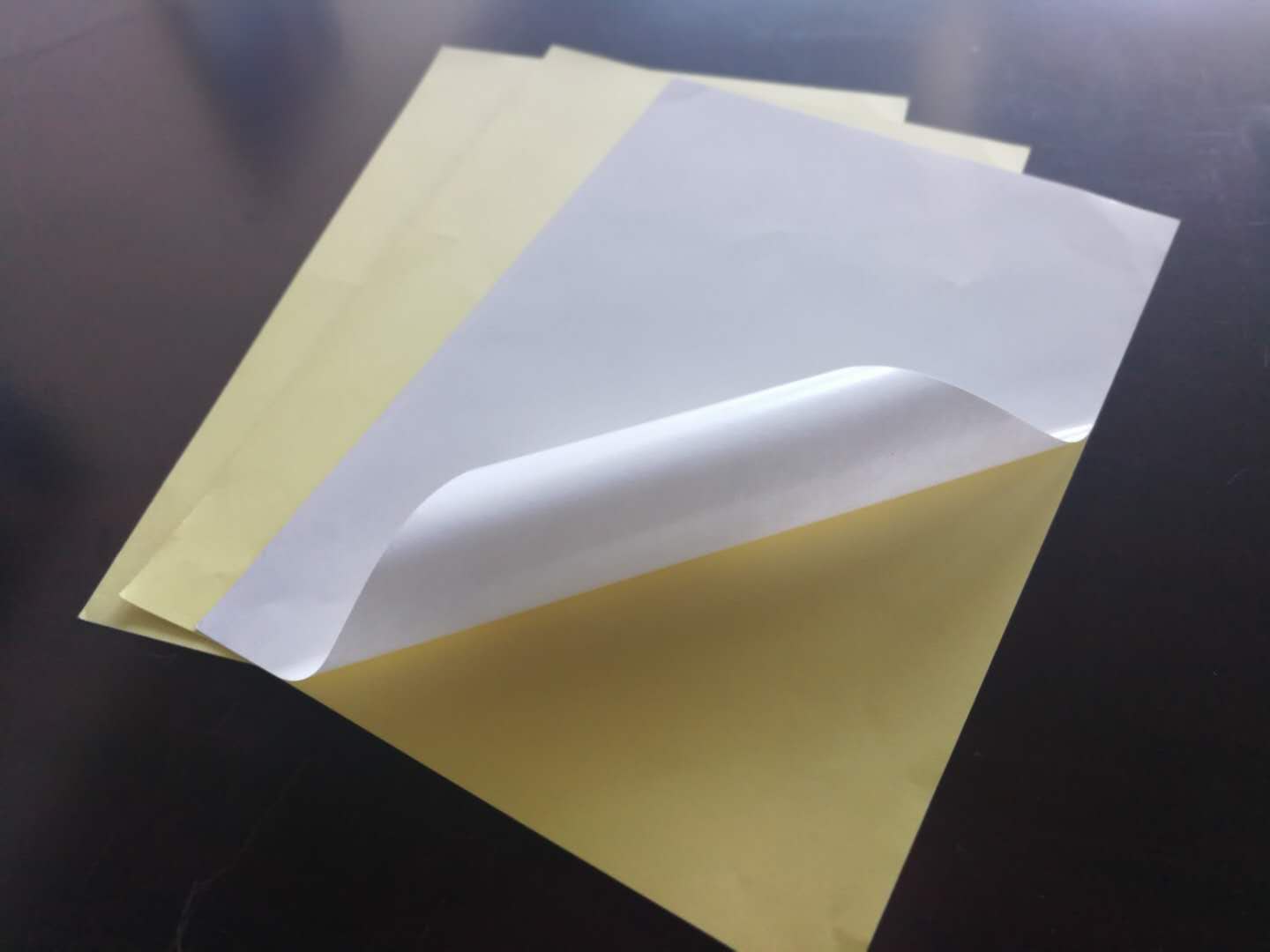 Directly from the Mill Custom Sticker Paper with Rubber Adhesive and Big Sheet Size