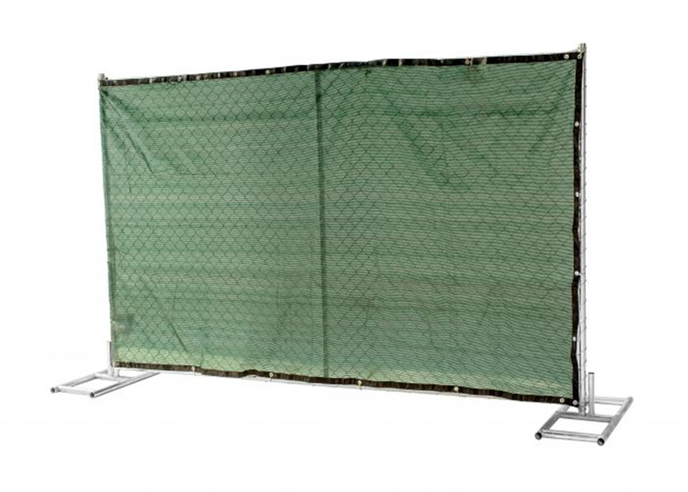 8' x 14'Portable chain link construction fence Tubing 1⅝"(42mm)x 1.6mm Thick Cross barce Chain mesh 2¼"x2¼"(57mmx57mm)