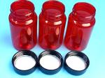 150cc Red Medicine Bottles Food Grade Vitamin Empty Capsule Bottles
