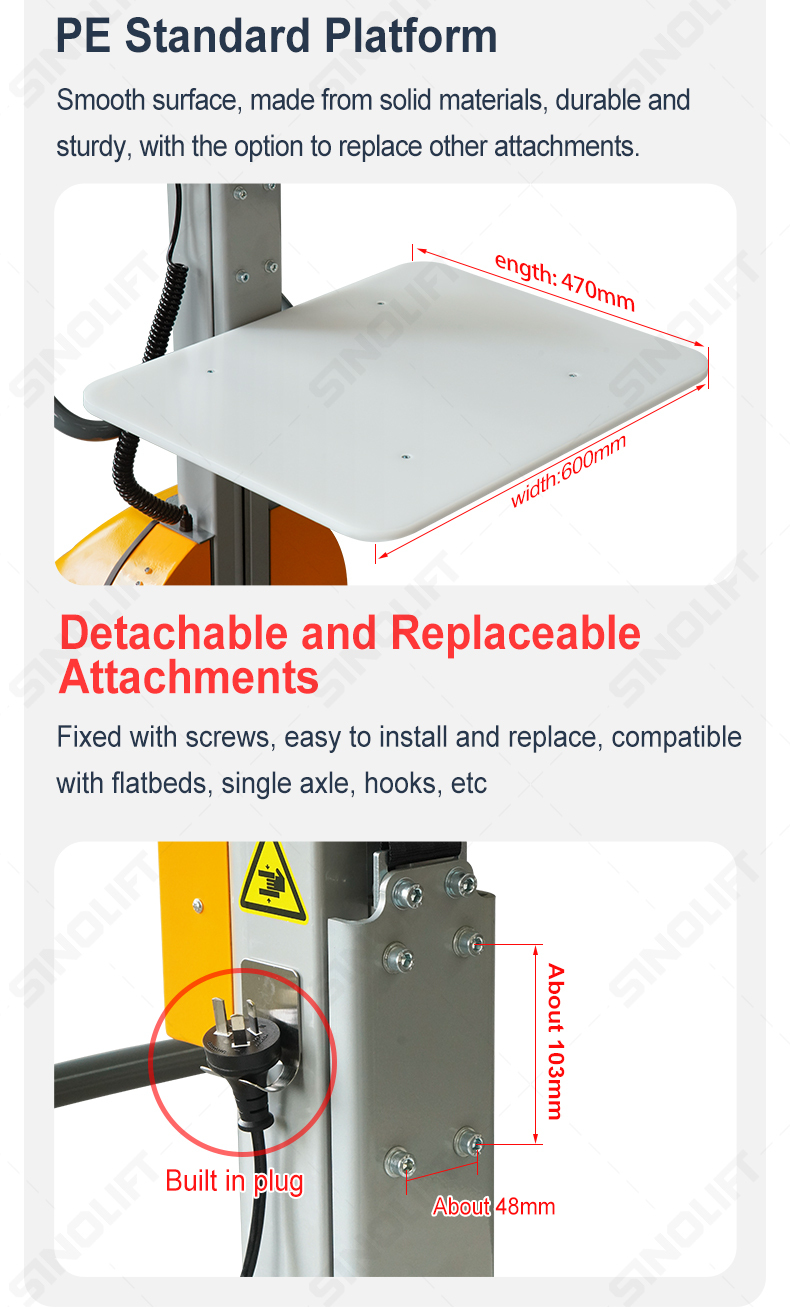 Sinolift ES Series Compact and Light weight Electric Work Positioner