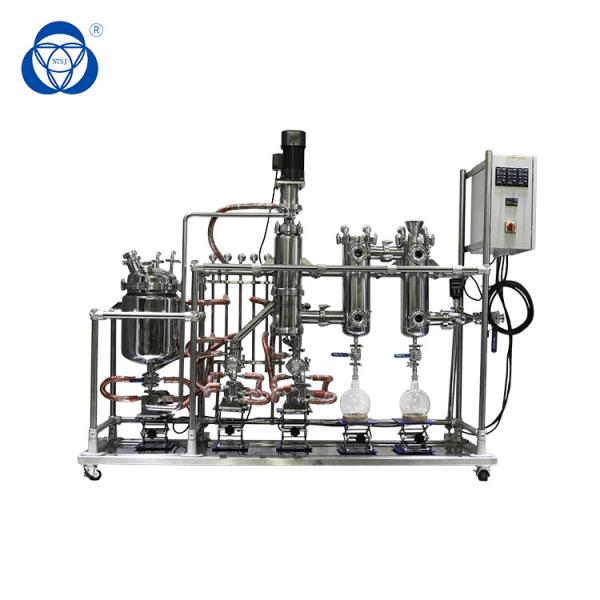 Stainless Steel Molecular Distillation Equipment Evaporation Area CBD Oil Wiped