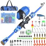 Kids Fishing Rod And Reel Combo Fishing Lure Line Bag Included