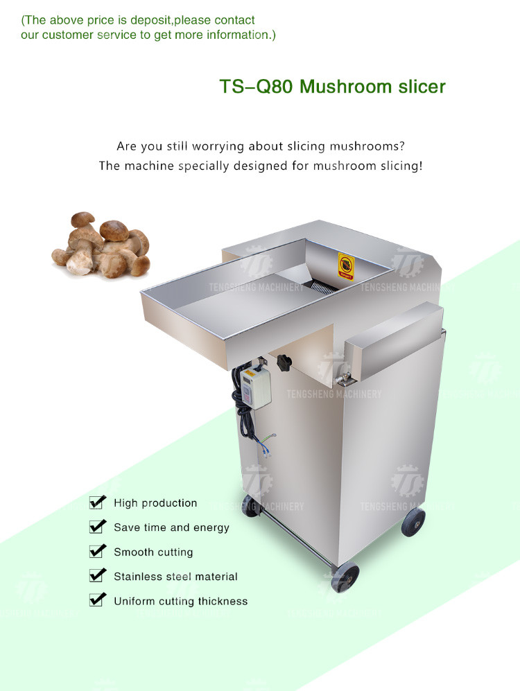 Professional cutting mushroom slice mushroom cutting processing equipment mushroom slicer
