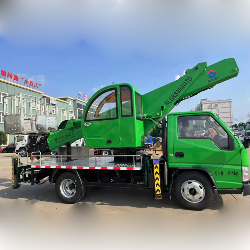 JMC Single Row High Altitude Overhead Working Truck Elevating Platform Truck Euro 6