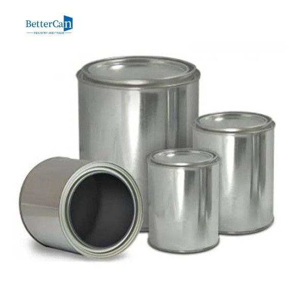 Recycle Old Paint Tins Rectangle 5 Litre Empty Quart Size Paint Cans