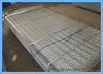 Hot Dipped Galvanised Expanded Metal Mesh , Expanded Stainless Steel Mesh Grill