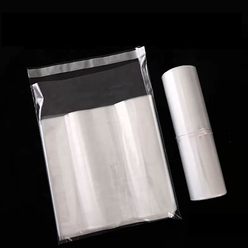 Durable Plastic Poly Bag For Clothes Self Adhesive Seal Bag LDPE Material Structure