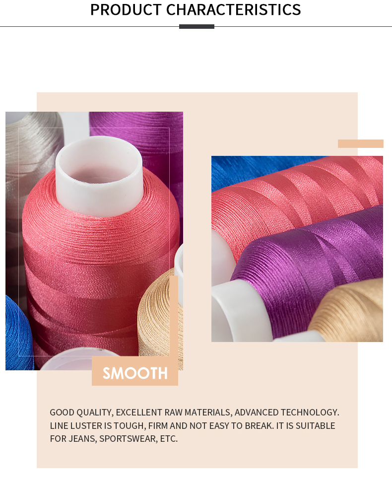 Polyester Sewing Machine Thread Set Quilting Accessories Supplies 4000 Yarns Embroidery threads