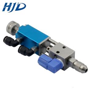China Blue Durable Fluid Dispensing Valves Glue Potting Machine Spare Parts wholesale