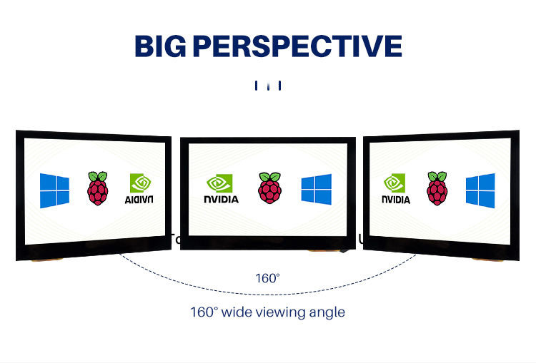 7.0 Inch Without Touch Raspberry Pi Module 800x480 MIPI Multi Touch Lcd Screen Module
