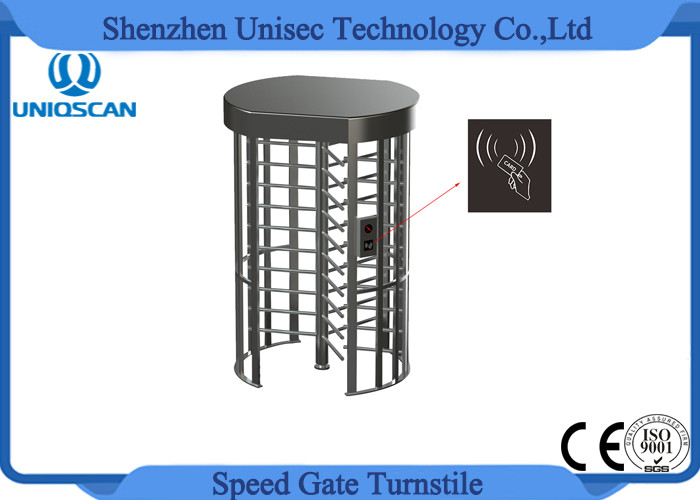 550mm Single Lane RS485 Arc Stainless Steel Turnstile Gate