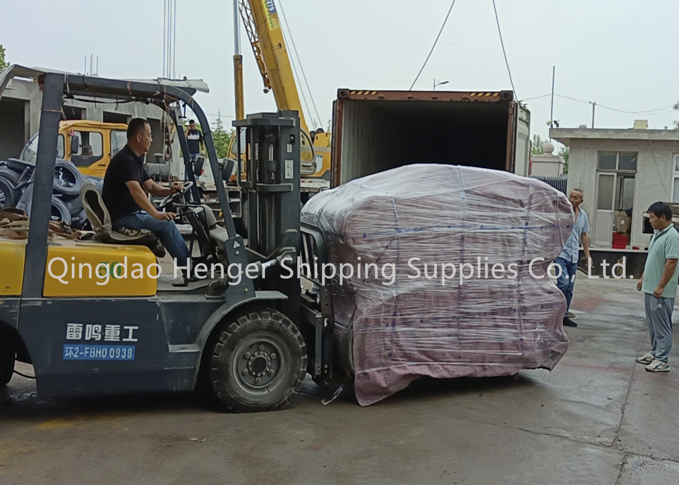 Integral Winding Of Inflatable Marine Rubber Airbag For Ship Launching