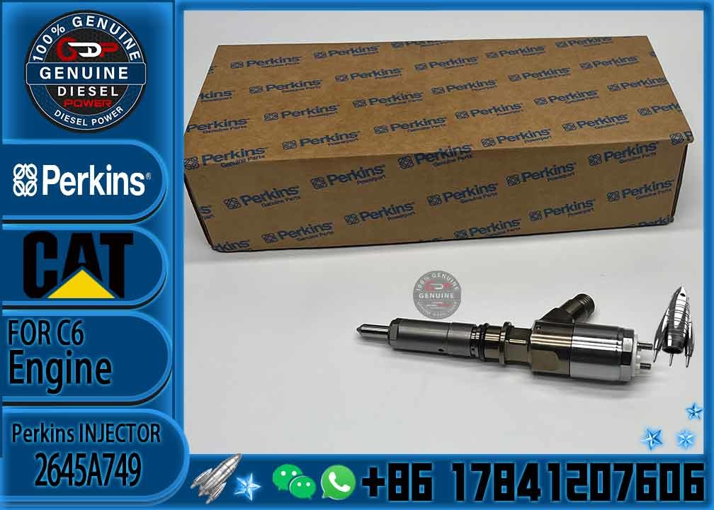 diesel common rail fuel injector 2645A749 for cat C6.6 engine