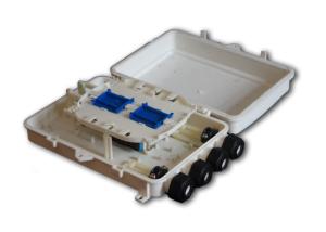 China 24 cores Fiber Optic Splitter Terminal box for indoor ABS PP wholesale