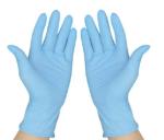 Blue Surgical Hand Gloves , Disposable Hand Gloves Medical Grade Antibacterial