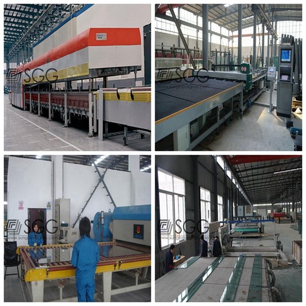 Top quality 8mm pool fencing tempered glass