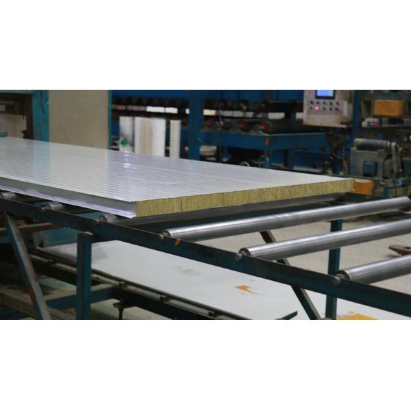 Soundproof Rock Wool Sandwich Panel Mineral Composite Insulation