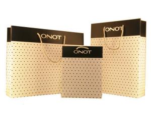 250gsm Matt Lamination Paper Carrier Bag Customized size&Printing for Gift Packing