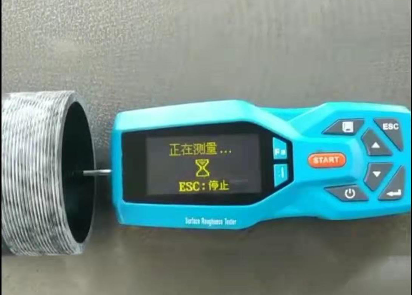 Surface Smoothness Test Fialment winding cylinder