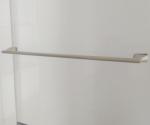 304 Material Stainless Steel Frameless Shower Door Handles Scratch Resistant