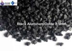 1 - 3 Mm /3 - 5mm Black Aluminum Oxide Abrasive Fused Alumina Anti Slip