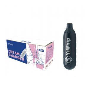 China 8.5G Whipped N2O Cream Chargers Black For Kitchen Enthusiasts wholesale