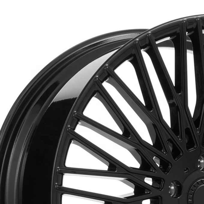 Mesh Design forged wheels rims 22 23 24 inch rims polished wheel for Mercedes GLS