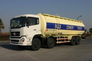 China 8x4 Dry Bulk Tank For Cement Transport 27cbm Dry-Mixed Powder Truck wholesale