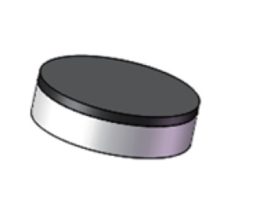 Rnga Pcbn Cutting Inserts , Round Carbide Insert Wear Resistance
