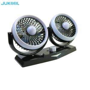 China Twin Head ABS 5 Inch 24V Car Fan wholesale
