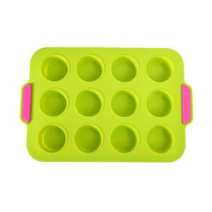 China 207g Multicolor Silicone Cake Molds Muffin Mould wholesale