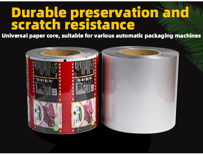 Custom Logo Automatic Packaging Roll Film Mylar Aluminum Foil Film