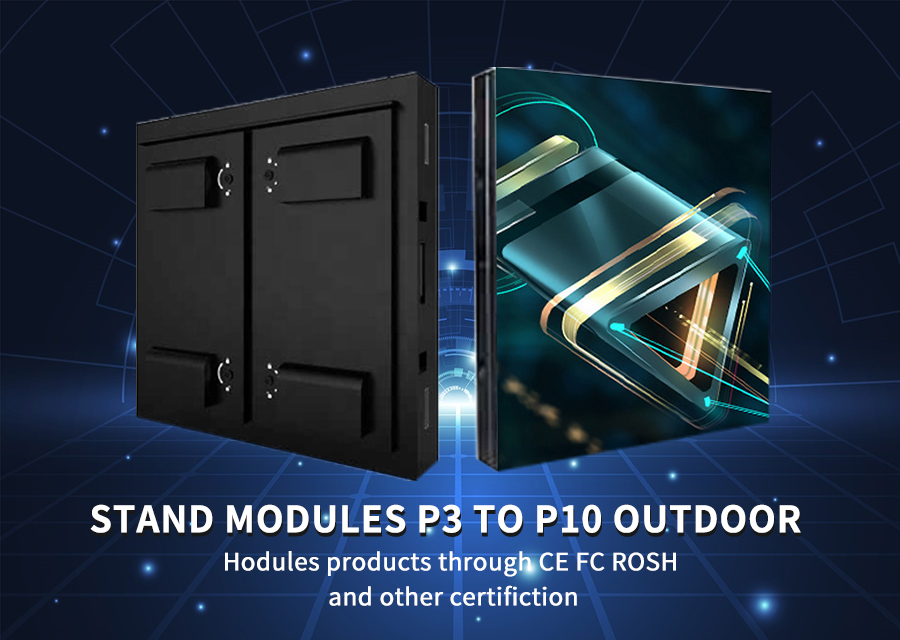 High Brightness P10 Outdoor LED Display Commercial HD Giant LED Screen Advertising