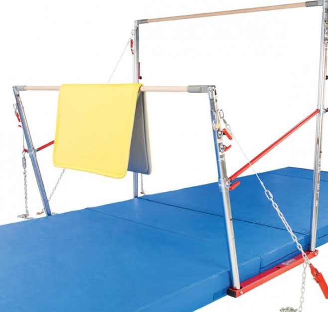Fig Approval Artistic Kids Gymnastics Indoor Uneven Bars For Children’S Training Purposes