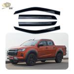 Black Car Window Rain Shades Auto Body Parts Window Visor