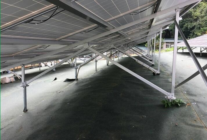 HQ Mount Large Scale 50KW Solar Panel mounting bracket solar mounting system