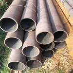A53 A106 X52 16inch Carbon Steel Seam Welded Spiral Pipe For Oil And Gas