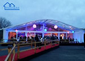 China Outdoor Big Arcum Aluminum Frame Tent For Restaurant Wedding wholesale